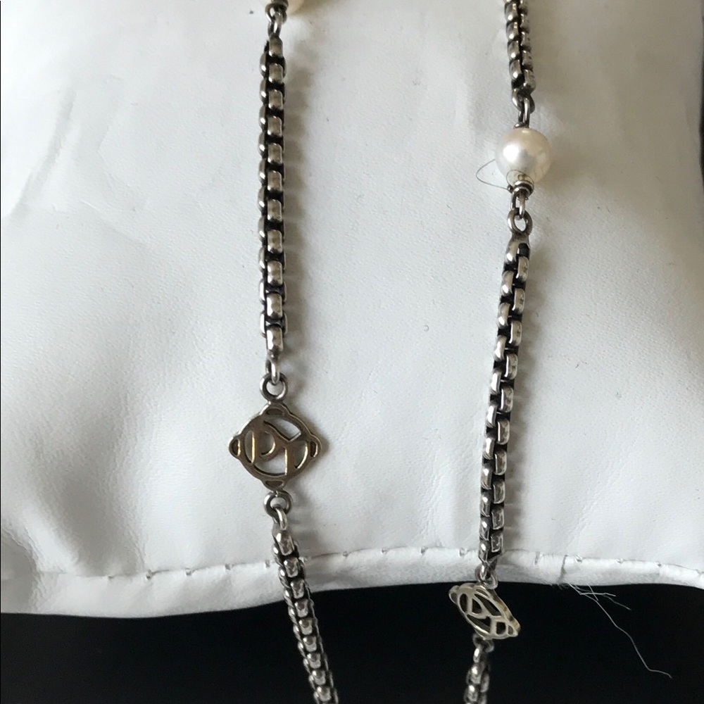Yurman chain with pearls